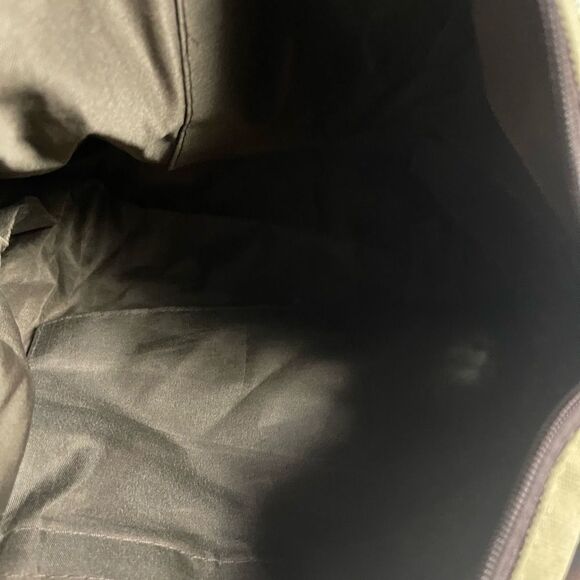 SUNSHINEJING Striped Canvas Tote Crossbody Strap Double Handles - Picture 10 of 12